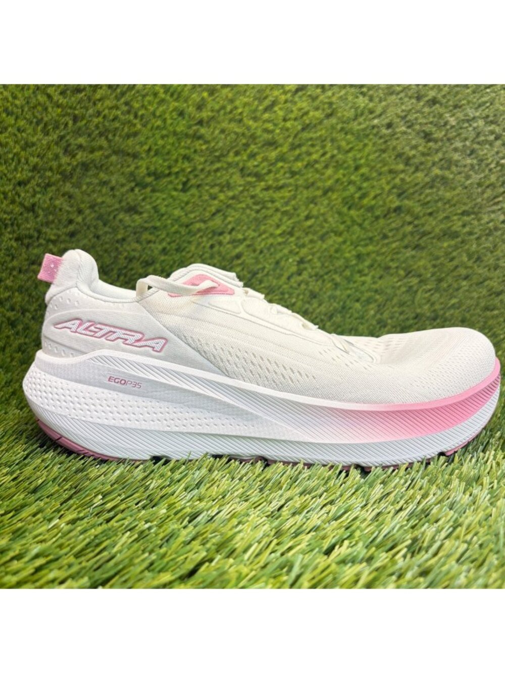 Altra FWD Via 2 Womens Size 10 White Pink Athletic Road Running Shoes Sneakers